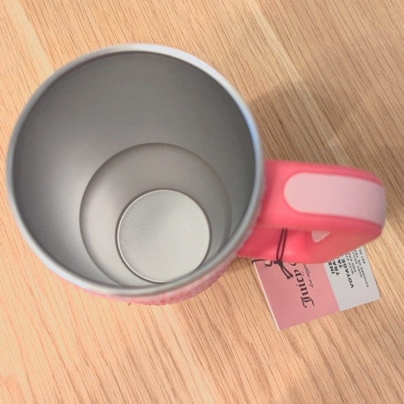 NWT Juicy Couture Glam Sparkly Rhinestone Insulated Hot/Cold Travel Mug/Tumbler - Picture 7 of 13